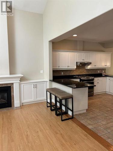 2016 Thelma Avenue, Sarnia, ON - Indoor Photo Showing Kitchen With Fireplace