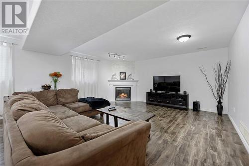 4018 Applewood Drive, Petrolia, ON - Indoor Photo Showing Living Room With Fireplace