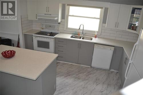 1012 Plymouth Street, Sarnia, ON - Indoor Photo Showing Kitchen With Double Sink