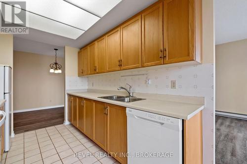 402 - 649 Davis Drive, Kingston (East Gardiners Rd), ON - Indoor Photo Showing Kitchen With Double Sink