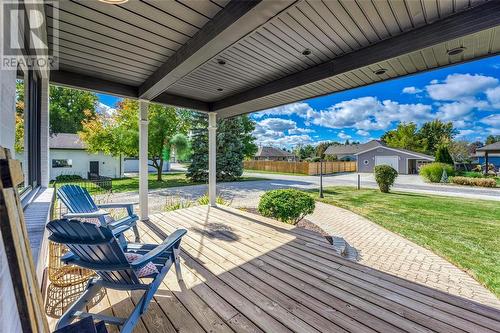 6730 O'Banwell Street, Plympton-Wyoming, ON - Outdoor With Deck Patio Veranda With Exterior