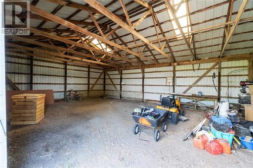 3368 London Line, Plympton-Wyoming, ON - Indoor Photo Showing Garage