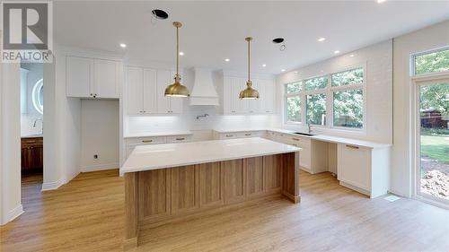 485 Julianna Court, Plympton-Wyoming, ON - Indoor Photo Showing Kitchen With Upgraded Kitchen