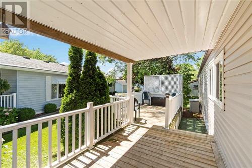 1940 London Line Unit# 129, Sarnia, ON - Outdoor With Deck Patio Veranda With Exterior