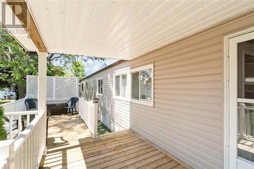 1940 London Line Unit# 129, Sarnia, ON - Outdoor With Deck Patio Veranda With Exterior