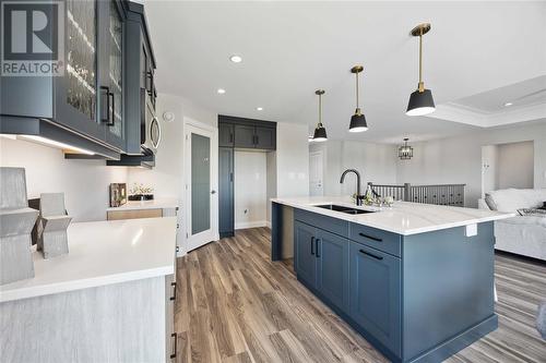 3904 Arie Court, Plympton-Wyoming, ON - Indoor Photo Showing Kitchen With Double Sink With Upgraded Kitchen