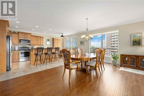 350 Front Street North Unit# 606, Sarnia, ON - Indoor Photo Showing Dining Room