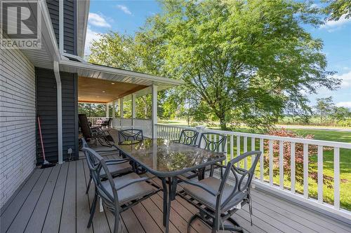 4253 Egremont Road, Plympton-Wyoming, ON - Outdoor With Deck Patio Veranda With Exterior