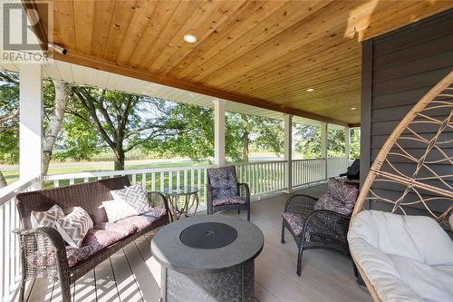 4253 Egremont Road, Plympton-Wyoming, ON - Outdoor With Deck Patio Veranda With Exterior