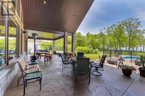 4005 Cullen Drive, Plympton-Wyoming, ON - Outdoor With In Ground Pool With Deck Patio Veranda With Exterior