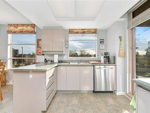 504-630 Montreal St, Victoria, BC - Indoor Photo Showing Kitchen With Double Sink