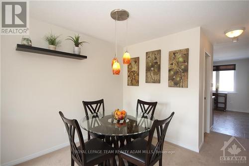 266 Espin Heights, Ottawa, ON - Indoor Photo Showing Dining Room