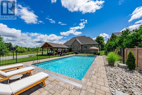 44 Leenders Lane, Erin, ON - Outdoor With In Ground Pool With Deck Patio Veranda