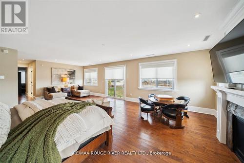 5785 Halls Road N, Whitby, ON - Indoor With Fireplace