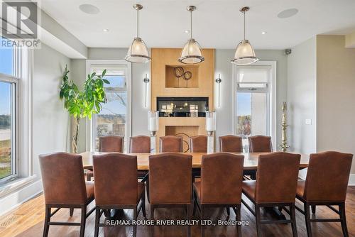 5785 Halls Road N, Whitby, ON - Indoor Photo Showing Dining Room