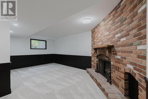 58 Greenfield Drive, London, ON - Indoor With Fireplace