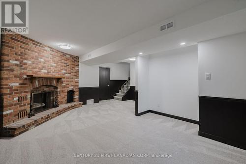 58 Greenfield Drive, London, ON - Indoor With Fireplace