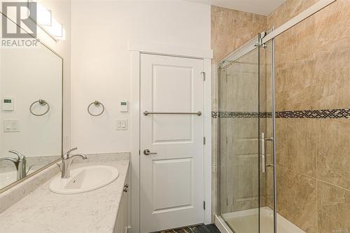 Large shower and heated tile floor - 10296 Sparling Pl, Sidney, BC 