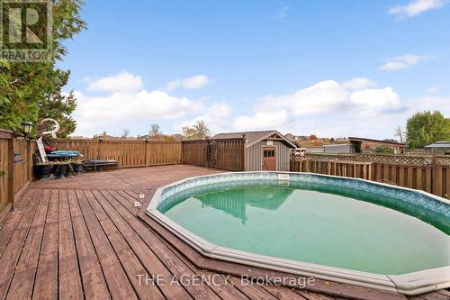 55 Northridge Drive, West Lincoln (057 - Smithville), ON - Outdoor With Above Ground Pool With Backyard