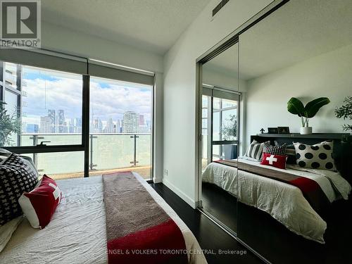 2202 - 390 Cherry Street, Toronto, ON - Indoor Photo Showing Bedroom