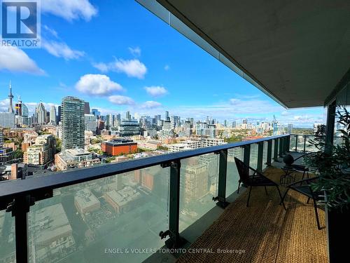 2202 - 390 Cherry Street, Toronto, ON - Outdoor With Balcony With View With Exterior