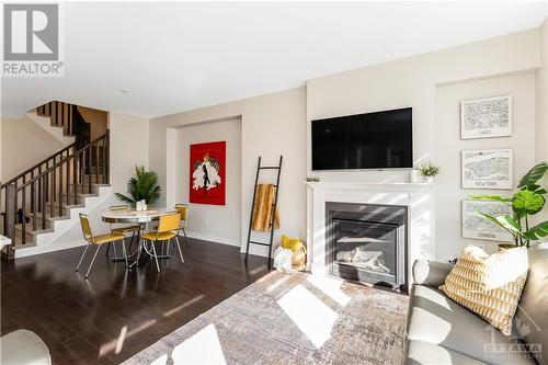 318 Cosanti Drive, Stittsville, ON - Indoor Photo Showing Living Room With Fireplace