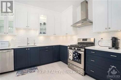 2080 Elevation Road, Ottawa, ON - Indoor Photo Showing Kitchen With Upgraded Kitchen