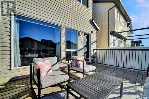 3549 Green Bank Road, Regina, SK - Outdoor With Deck Patio Veranda With Exterior