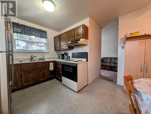 101 Clarence Street, Corner Brook, NL - Indoor Photo Showing Kitchen With Double Sink