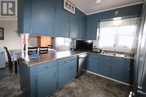 98 High Street, Deer Lake, NL - Indoor Photo Showing Kitchen With Double Sink