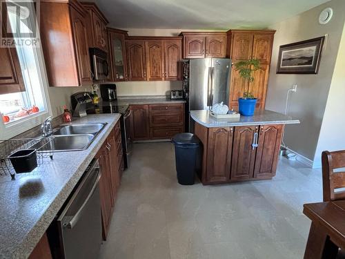 83 Freshwater Crescent, Freshwater, Placentia, NL - Indoor Photo Showing Kitchen With Double Sink