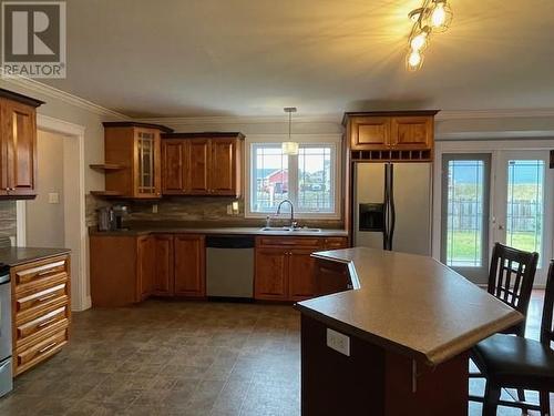 10 Tompkins Avenue, Stephenville, NL - Indoor Photo Showing Kitchen With Double Sink