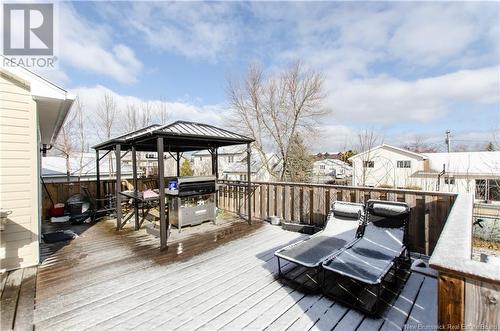 5 Acton Court, Moncton, NB - Outdoor With Deck Patio Veranda With Exterior