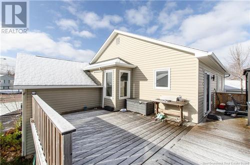 5 Acton Court, Moncton, NB - Outdoor With Deck Patio Veranda With Exterior