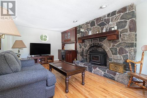 19 Cowan Avenue, St John'S, NL - Indoor Photo Showing Living Room With Fireplace