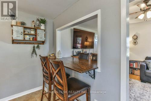 Built in dining room table - 8 George Street, Norfolk (Langton), ON - Indoor Photo Showing Dining Room