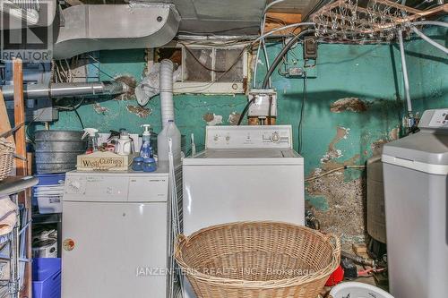 Laundry in the basement - 8 George Street, Norfolk (Langton), ON - Indoor Photo Showing Laundry Room