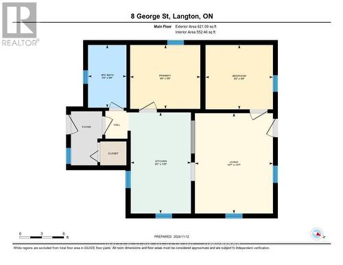 Main level floor plan - 8 George Street, Norfolk (Langton), ON - Other