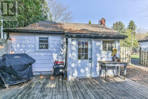 Back entrance - 8 George Street, Norfolk (Langton), ON - Outdoor With Deck Patio Veranda