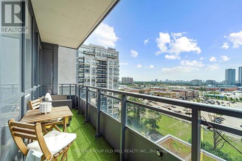 1008 - 75 North Park Road, Vaughan, ON - Outdoor With Balcony With View With Exterior