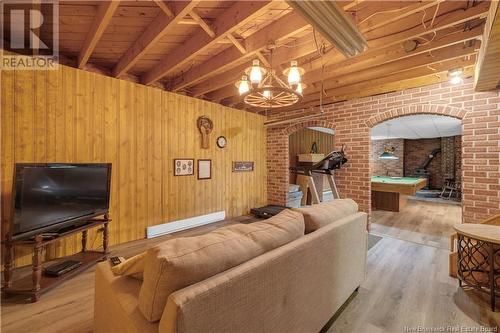 663 Hampton Road, Quispamsis, NB - Indoor Photo Showing Living Room With Fireplace