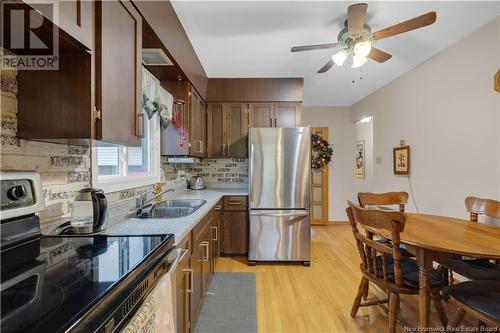 663 Hampton Road, Quispamsis, NB - Indoor Photo Showing Kitchen With Double Sink