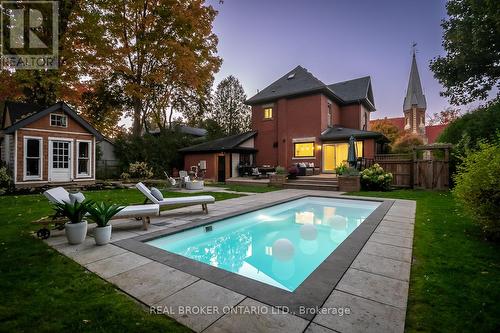 39 Henderson Street, Centre Wellington, ON - Outdoor With In Ground Pool With Backyard