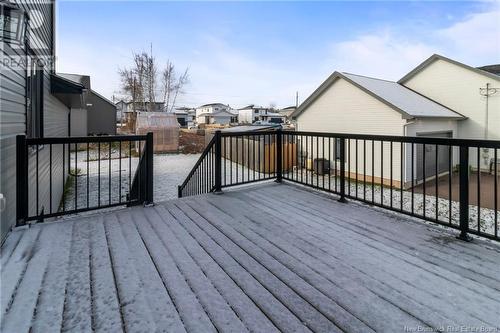 59 Belay Street, Moncton, NB - Outdoor With Deck Patio Veranda With Exterior