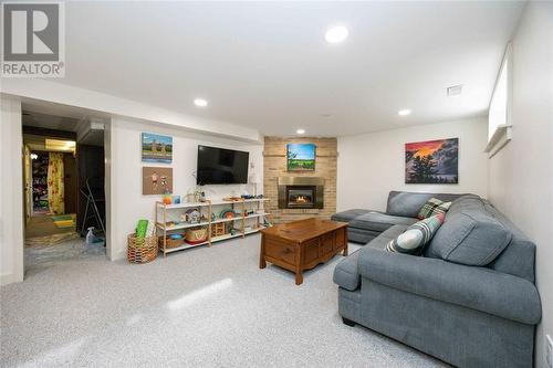 1457 Mc Crie Street, Sarnia, ON - Indoor With Fireplace