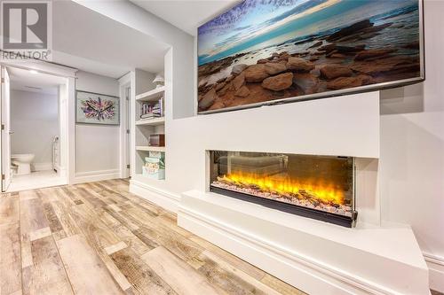 107 Monk Street, Point Edward, ON - Indoor With Fireplace