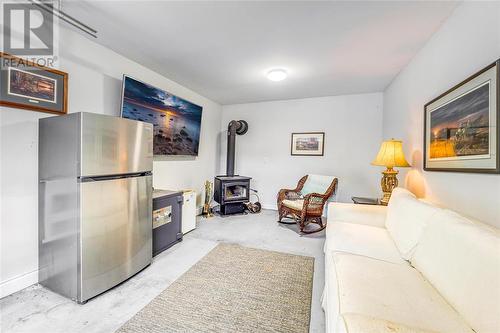 107 Monk Street, Point Edward, ON - Indoor With Fireplace