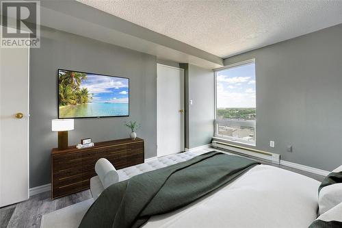 155 Front Street North Unit# 1408, Sarnia, ON - Indoor Photo Showing Bedroom