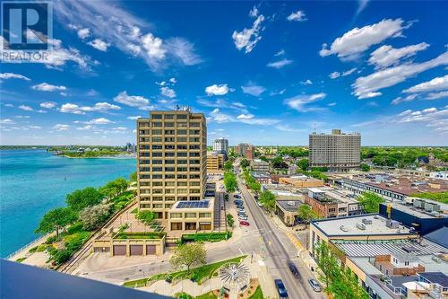 155 Front Street North Unit# 1408, Sarnia, ON - Outdoor With Body Of Water With View