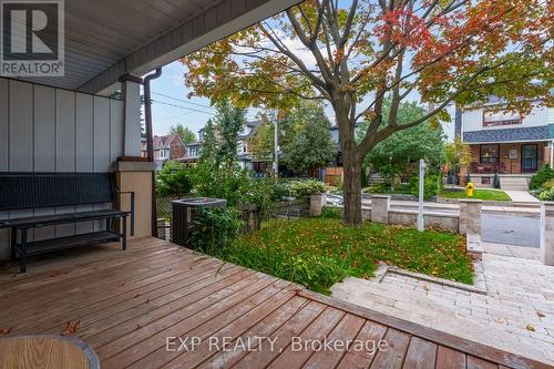 Upper - 69 Boon Avenue, Toronto, ON - Outdoor With Deck Patio Veranda